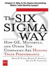 Cover of: Why is Six Sigma Succeeding Where Total Quality Failed?