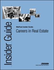 Cover of: Careers in Real Estate by 