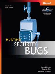 Cover of: Hunting Security Bugs