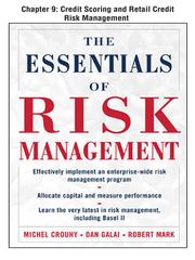 Cover of: Credit Scoring and Retail Credit Risk Management