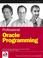 Cover of: Professional Oracle Programming