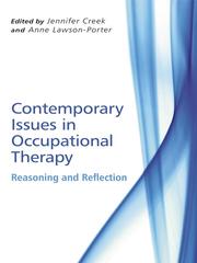 Cover of: Contemporary Issues in Occupational Therapy