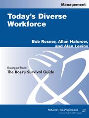 Cover of: Today's Diverse Workforce