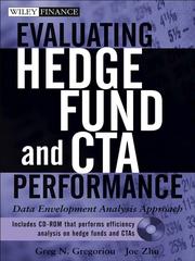 Cover of: Evaluating Hedge Fund and CTA Performance