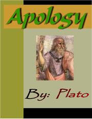 Cover of: Apology - PLATO by 