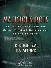 Cover of: Malicious Bots