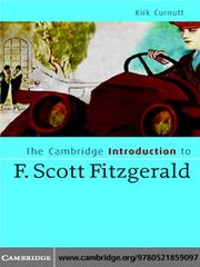 Cover of: The Cambridge Introduction to F. Scott Fitzgerald