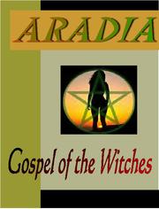Cover of: Aradia:  Gospel of the Witches