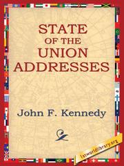 Cover of: State of the Union Addresses