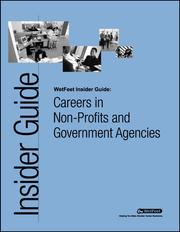 Cover of: Careers in Non-Profits and Government Agencies