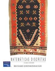 Cover of: Matematicas Discretas by 