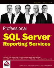 Cover of: Professional SQL Server® Reporting Services by 