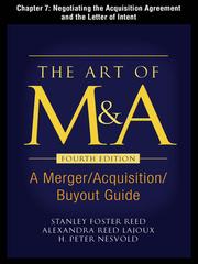 Cover of: Negotiating the Acquisition Agreement and the Letter of Intent by 