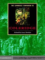 Cover of: The Cambridge Companion to Coleridge
