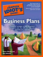 Cover of: The Complete Idiot's Guide to Business Plans