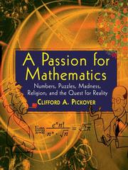 Cover of: A Passion for Mathematics