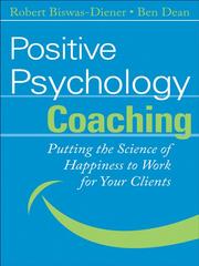 Cover of: Positive Psychology Coaching
