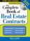 Cover of: The Complete Book of Real Estate Contracts
