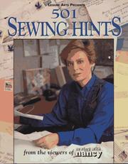 Cover of: 501 Sewing Hints | Nancy Zieman