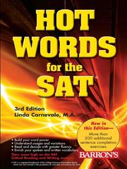 Cover of: Barron's Hot Words for the SAT