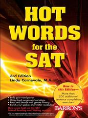 Cover of: Barron's Hot Words for the SAT by 