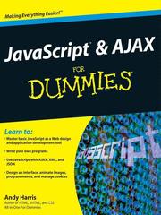 Cover of: JavaScript and AJAX For Dummies by 