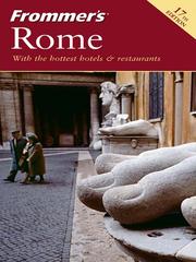 Cover of: Frommer's Rome