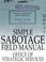 Cover of: Simple Sabotage Field Manual