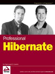 Cover of: Professional Hibernate