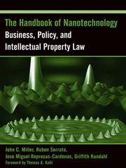 Cover of The Handbook of Nanotechnology by John C. Miller