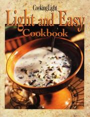 Cover of: Cooking Light Light & Easy Cookbook (Cooking Light)