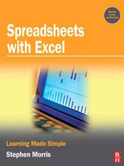 Cover of: Spreadsheets with Excel