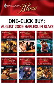 Cover of: One-Click Buy: August 2009 Harlequin Blaze