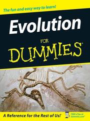 Front cover of Evolution For Dummies® by Greg Krukonis PhD