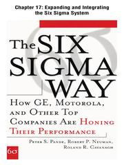 Cover of: Expanding and Integrating the Six Sigma System