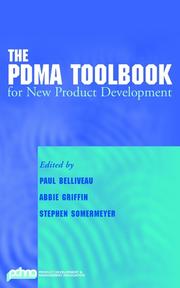 Cover of: The PDMA ToolBook 1 for New Product Development