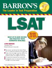 Cover of: LSAT by 