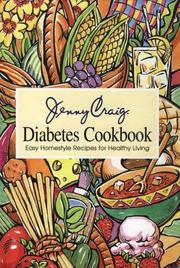 Cover of: Jenny Craig diabetes cookbook by Jenny Craig