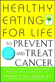 Cover of: Healthy Eating for Life to Prevent and Treat Cancer by 