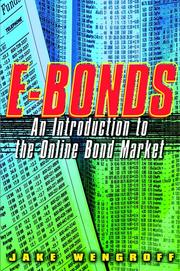 E-Bonds: An Introduction to the Online Bond Market