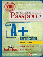 Cover of: CompTIA A+® Certification Passport