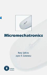 Cover of: Micromechatronics by 