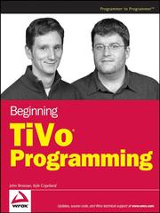 Cover of: Beginning TiVo Programming