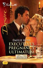 Cover of: Executive's Pregnancy Ultimatum by 