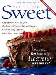 Cover of: All Things Sweet (Weight Watchers Magazine)