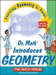 Front cover of Dr. Math Introduces Geometry by The Math Forum