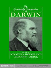 Cover of: The Cambridge Companion to Darwin