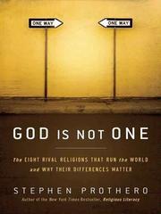 Cover of: God Is Not One by 