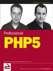 Cover of: Professional PHP5