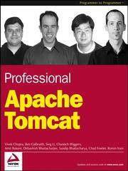 Cover of: Professional Apache Tomcat